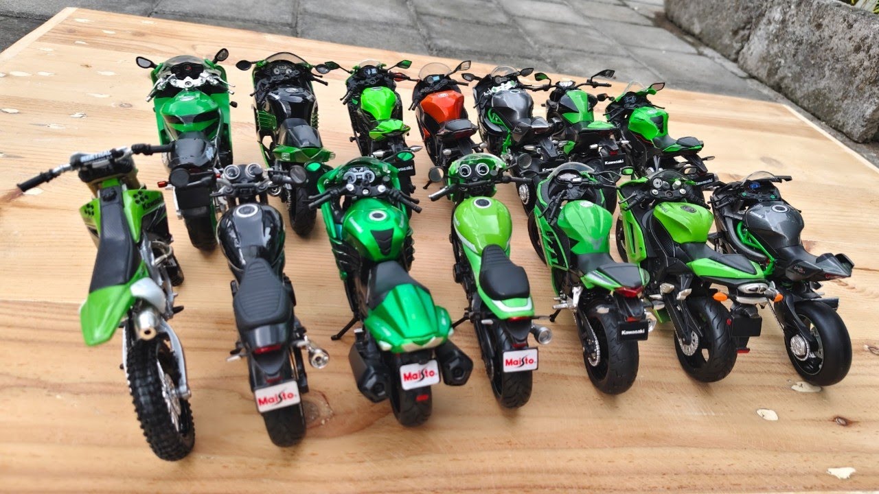 Review of Scale Model Kawasaki Bikes | Kawasaki ZX-10R