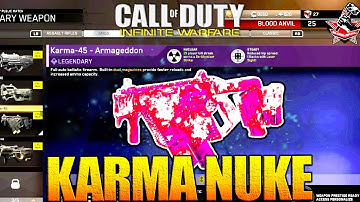 Clutch De-Atomizer with NEW KARMA ARMAGEDDON NUKE VARIANT - Infinite Warfare Multiplayer