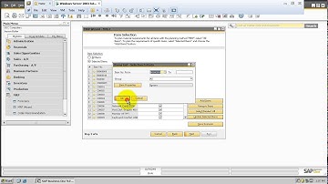 [SAP B1] MRP -  MRP wizard