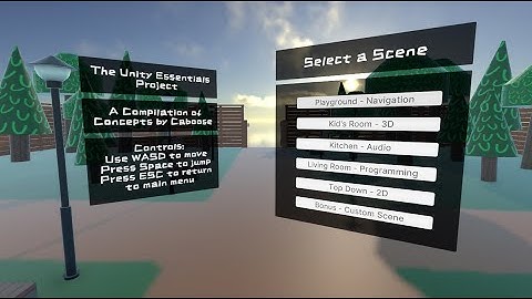 The Unity Essentials Project - Caboose The Dev