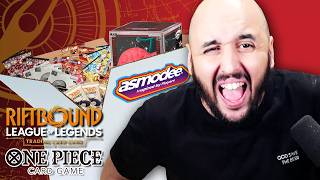 J'OUVRE UN ÉNORME CARTON ASMODEE (Riftbound &amp; One Piece pour commencer)