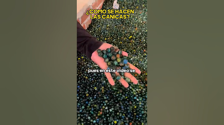Así se hacen las canicas #curiosidades #datoscuriosos #sabiasque #lugares