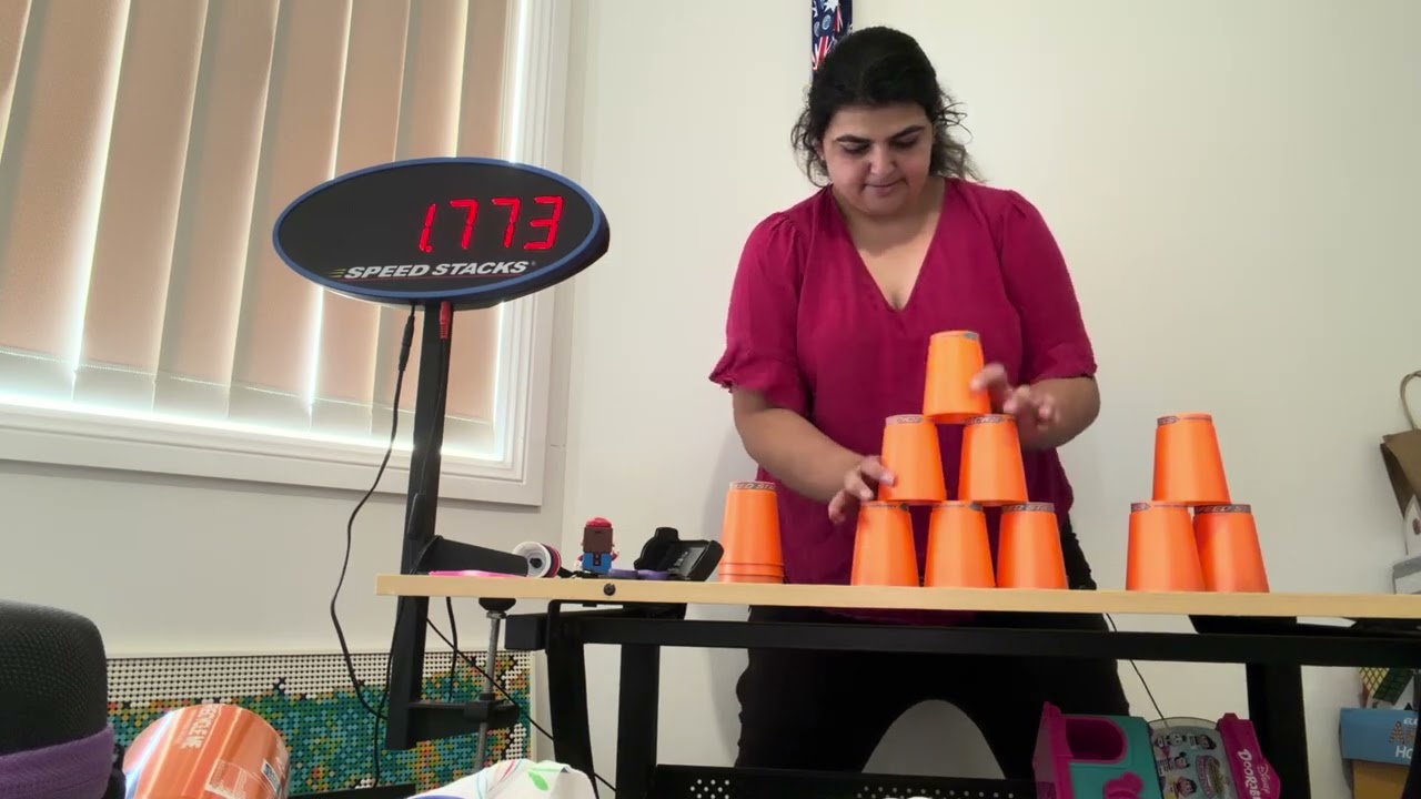 Switch cycle speed stacking advent calendar day 14