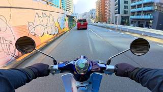 Honda SuperCub C125 | PURE SOUND | POV | 4K | #11
