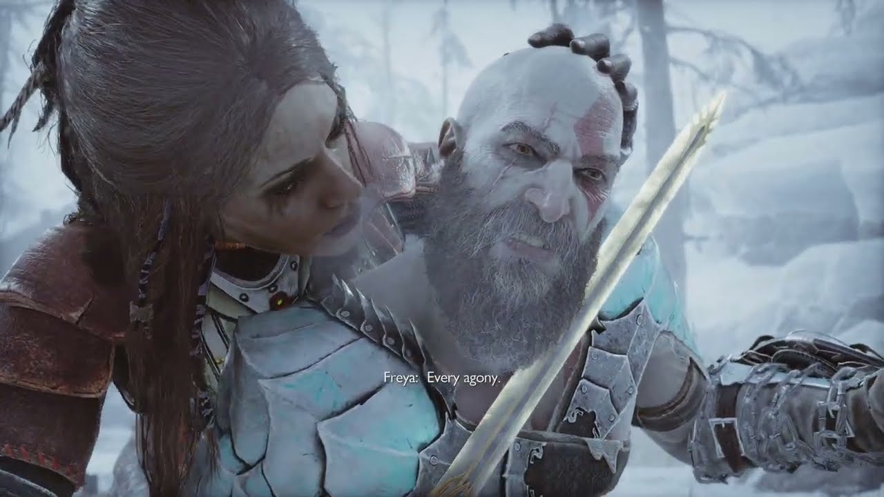 Kratos vs Freya | God of War Ragnarök 4K 60FPS - YouTube