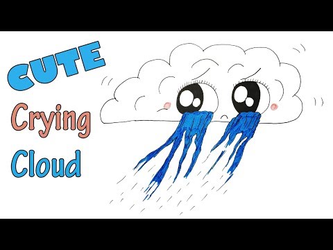 How Rain is Formed - Crying Cloud - Sad & Cute