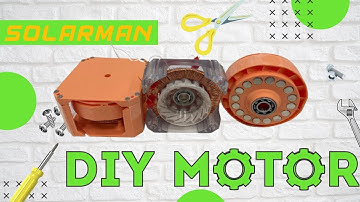 DIY Axial Flux Motor | AWESOME DIY