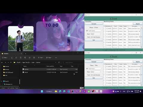 Đồ án A client monitoring system | Lập trình ứng dụng Java | FIT HCMUS