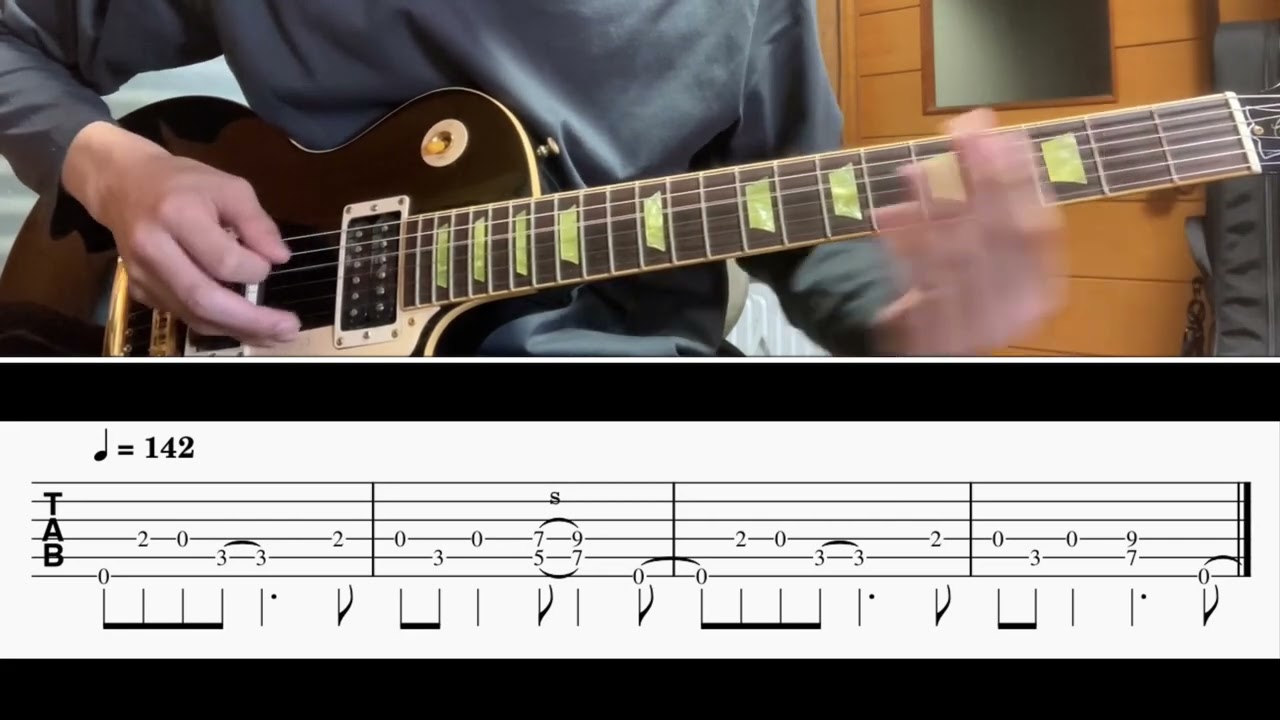 TAB譜] I'm Leaving You/Scorpions Guitar riff [ギター] - YouTube