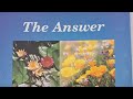LETTER 2 - THE ANSWER By Vernon Howard