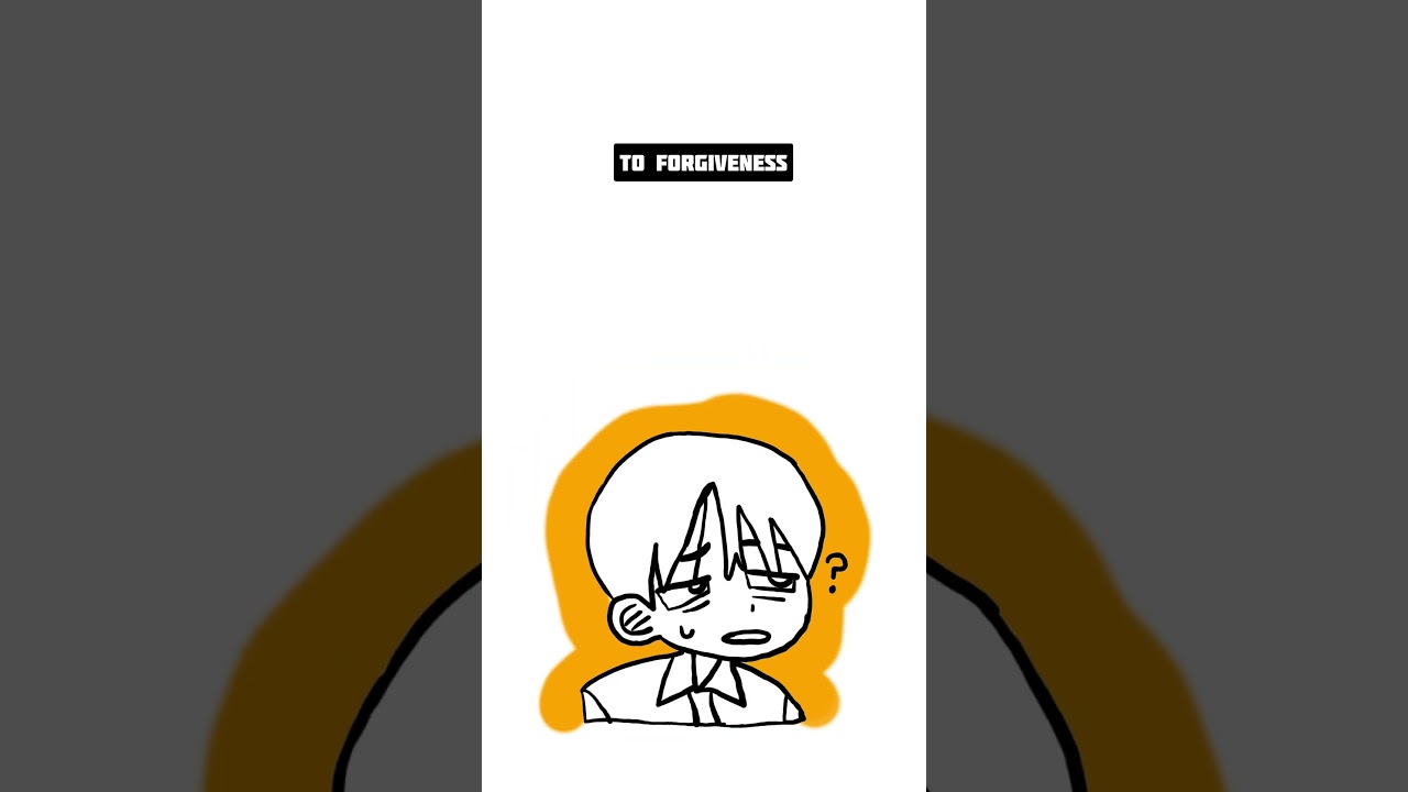 First step to forgiveness 