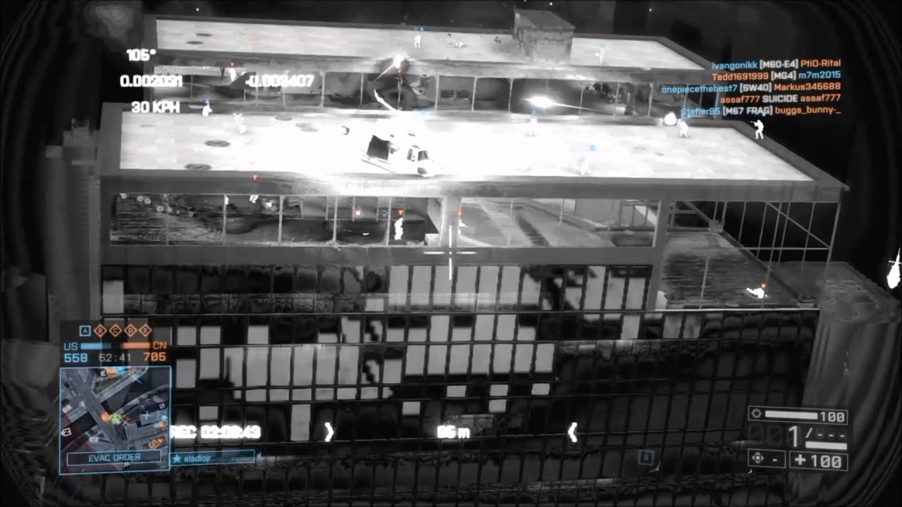 Battlefield 4 Ultimate MAV troll killing spree