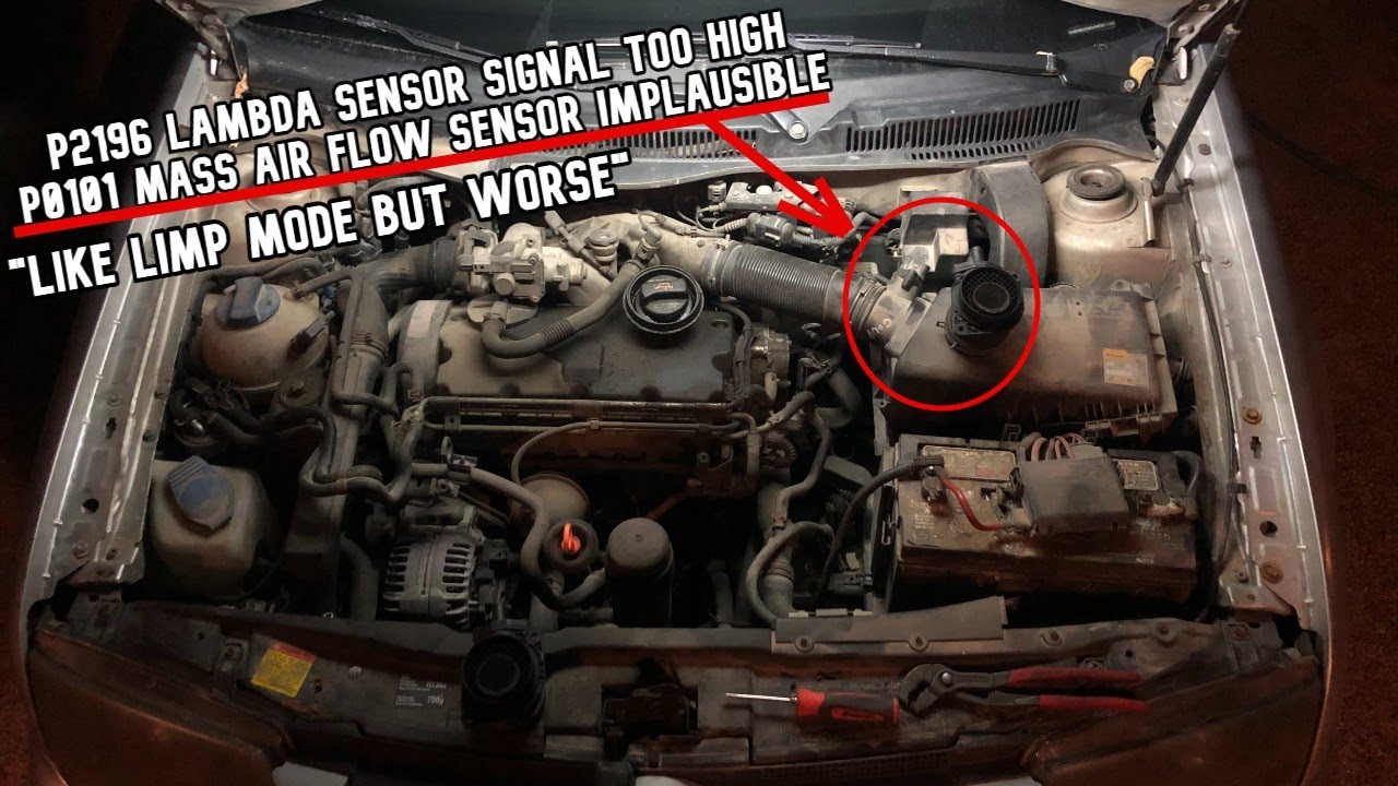 Diagnosing P2196 P0101 On A TDI YouTube
