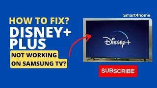 Disney+ Plus Not Working on Samsung TV? How to fix? [ How to get Disney+ on my Samsung Smart TV? ]