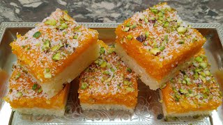 ರವೆ ಬುರ್ಫಿ - ರುಚಿ ಅದ್ಬುತ | Rava Burfi Recipe in Kannada | Suji Barfi Recipe | Instant Rava Burfi