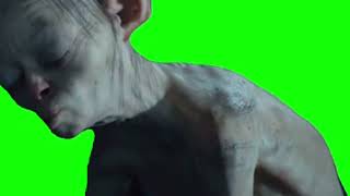 Lord of the rings gollum meke green screen