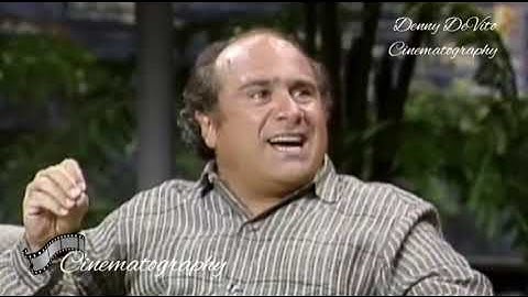 Danny DeVito Interview Footage Video Hollywood Star Movie Star Music Star Cinematography Channel
