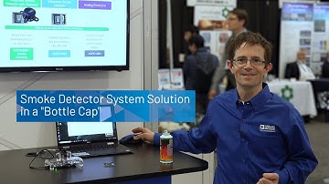 Analog Devices Smoke Detector System Solution in a "Bottle Cap"