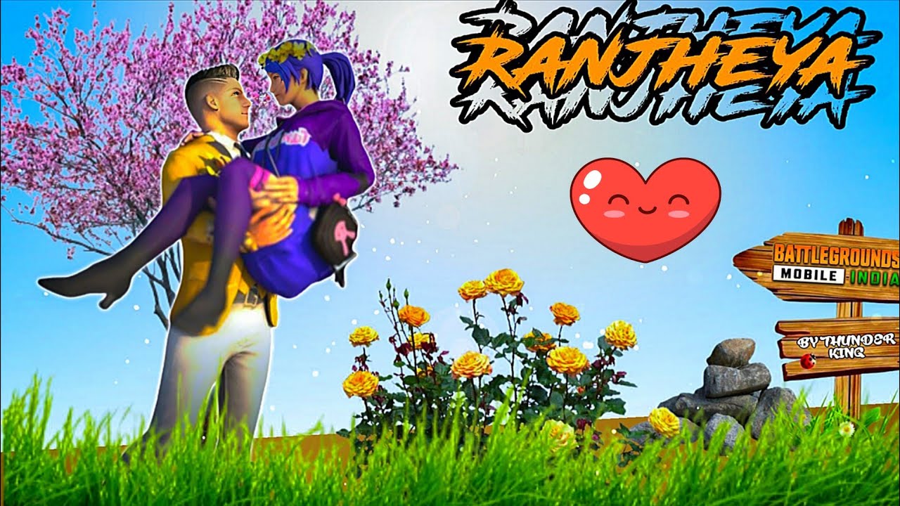 RANJHEYA VE  ❌  BGMI MONTAGE ❤ || THE THUNDER KING 