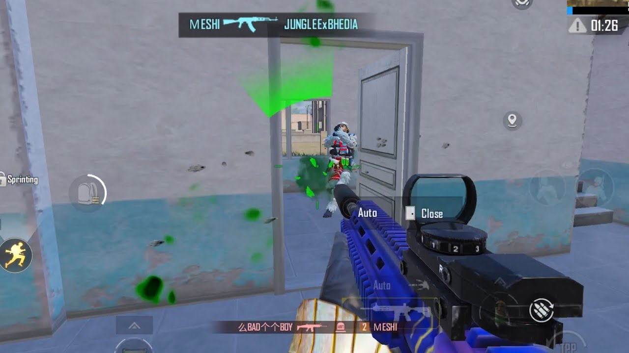 Check my fpp fight 😁BGMI lover | emsr gaming 