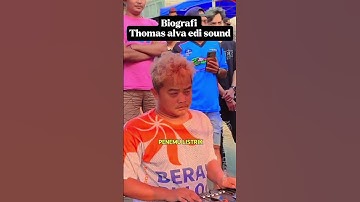 Biografi thomas alva edi sound #soundhoreg #music #dj #fypyoutube #trending #shorts