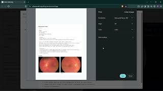 One-Click Report Export, Print & Download | Radix