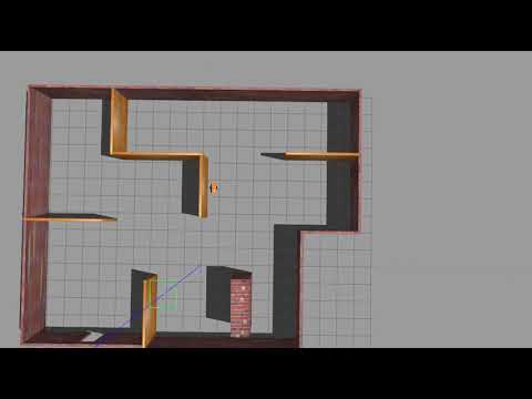 Bug 0 behaviour - ROS DIfferential drive robot