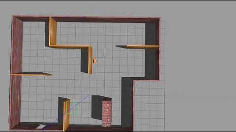 Bug 0 behaviour - ROS DIfferential drive robot