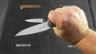 Smgf4511 Steel Will Intrigue Linerlock Black