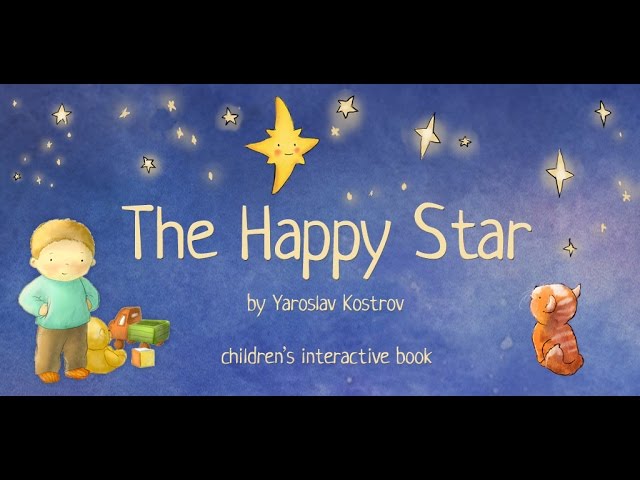 The Happy Star - Children's Interactive Book / Bedtime Story class=