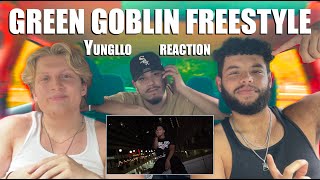 HOTTEST UPCOMING CHICAGO ARTIST YUNGLLO (Green Goblin Freestyle) | REACTION/REVIEW