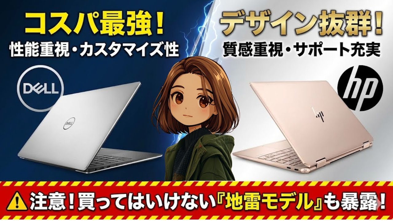 dell と hp 買う なら どっち が マシ