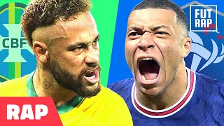 ♫ BRASIL vs FRANÇA | Batalha de Rap ft. @FutParodias