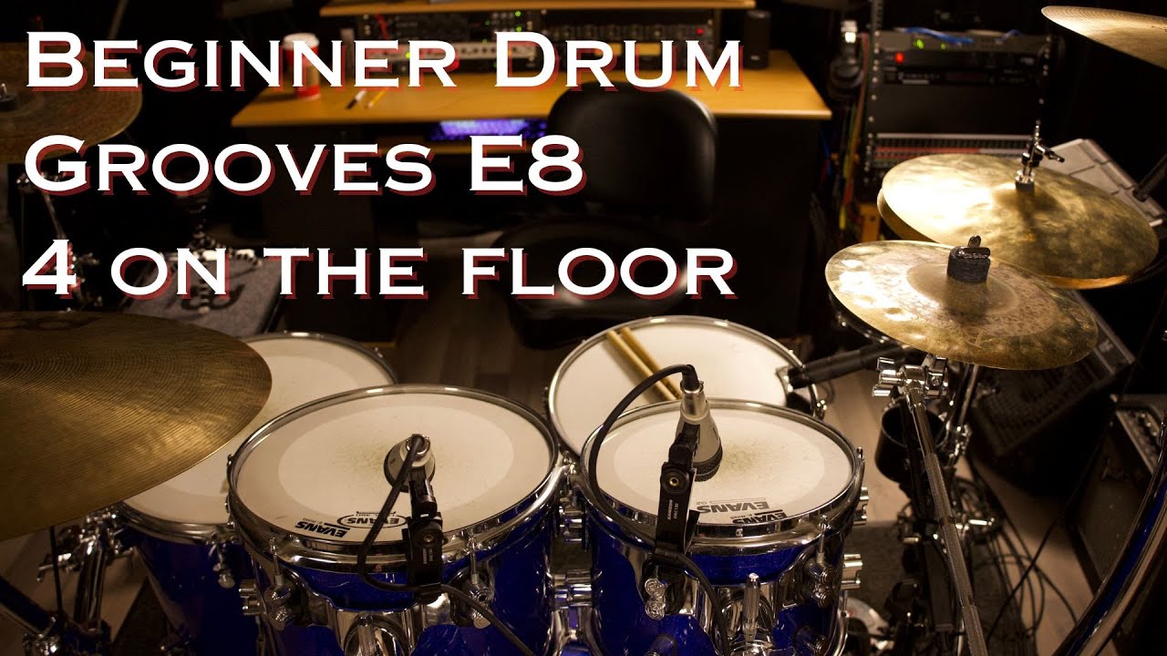 NRG Sounds Drum Lesson - 4 On The Floor