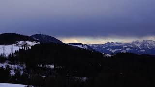 İsviçrenin Doğası, Dağları Ve Karlı Manzarası...switzerland Landscape