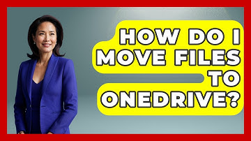 How Do I Move Files To OneDrive? - The Time Management Pro