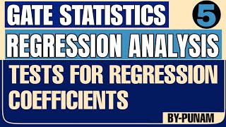 Information Tests for Regression Coefficients | Solved Examples | ONE SHOT | GATE STATISTICS | Statistics by ... News