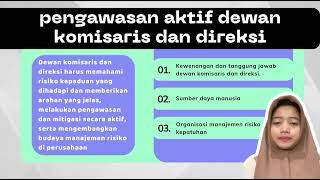 Materi Manajemen Risiko Kepatuhan