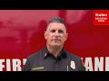 JUST IN: Orange County Fire Chief Delivers Updates On Toxic Chemical Spill In California