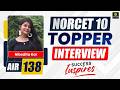 AIIMS NORCET 10 Mains Topper's Interview 🏆AIR 138🏆| Nibedita Kar Success Story | Utkarsh Nursing