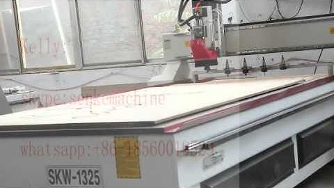 Senke 8 tools in linear ATC syntec control system cnc router machine