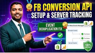 Setup Facebook Conversion API & Server Side Tracking for E commerce -Event Deduplication- Case Study