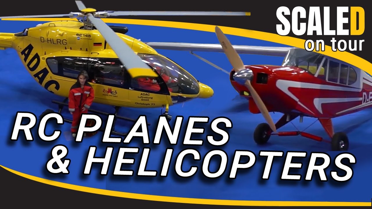 RC Planes & Helicopters | Intermodellbau 2019 | ScaleD on Tour