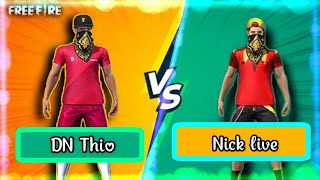 DN Thio vs Nick live only desert eagle challenge 😱🔥