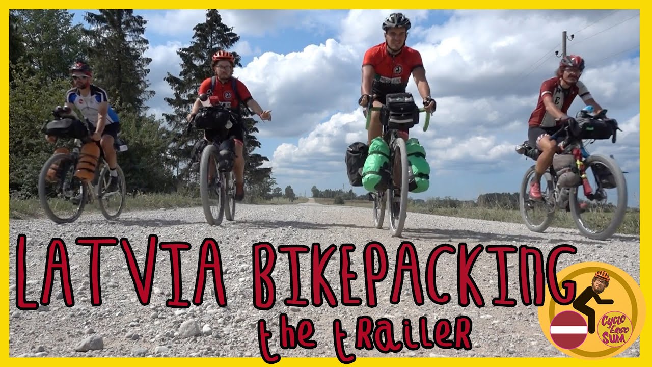 bikepacking with trailer