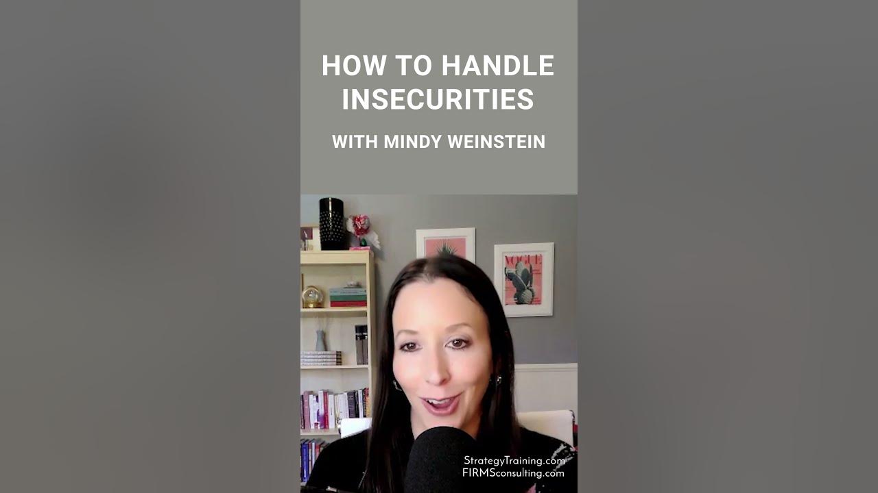 How to Handle Insecurities (with Dr. Mindy Weinstein) shorts YouTube