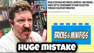 Bricks & Minifigs Just Made The Worst Decision Ever