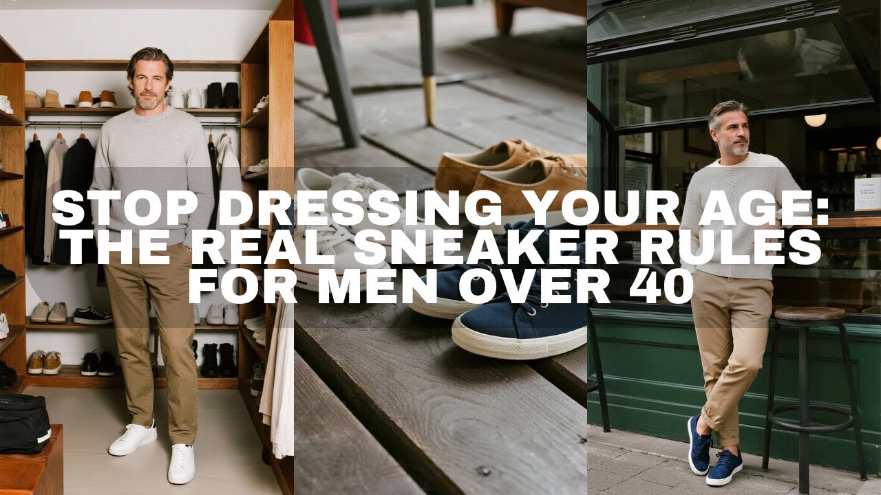 Перестаньте одеваться по возрасту: настоящие правила выбора кроссовок для мужчин старше 40 лет