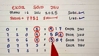 ANGKA JITU SGP KEPALA EKOR HARI INI || PREDIKSI SGP 16 JULI 2025#BOCORAN SGP HARI INI