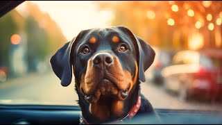 Rottweilers Enhancing Art Therapy for Stress Relief